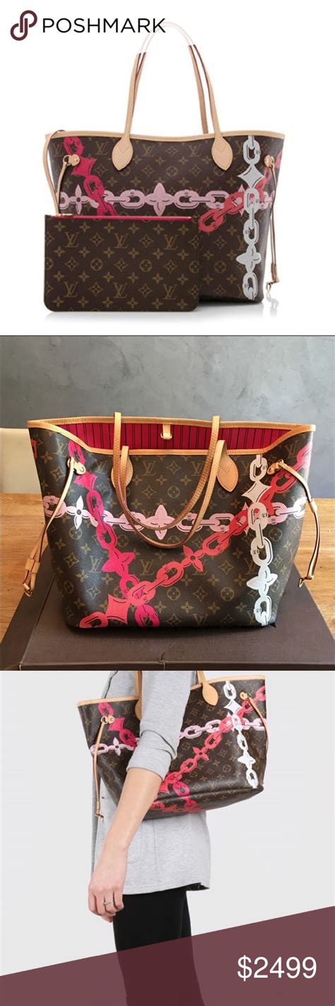 louis vuitton neverfull handle drop